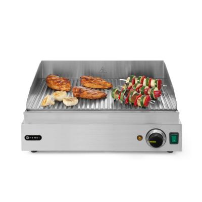 Mřížka žebrovaná, HENDI, Profi Line, zcela žebrované, 230V/2400W, 527x404x(H)233mm | 203170